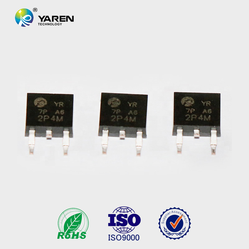 SCR Silicon Controlled Rectifier 2 pins model 2P4M TO-126/252 package 2A 600v