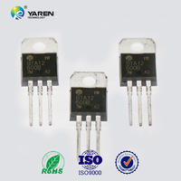 Semiconductors phase control scr 3 pins rectifier diode model BTA12-600B TO-220A package 12A 600v