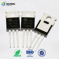 Electronic Component 3 Pins NPN power bipolar mobile transistors Model YR13009  TO-220 package 9A