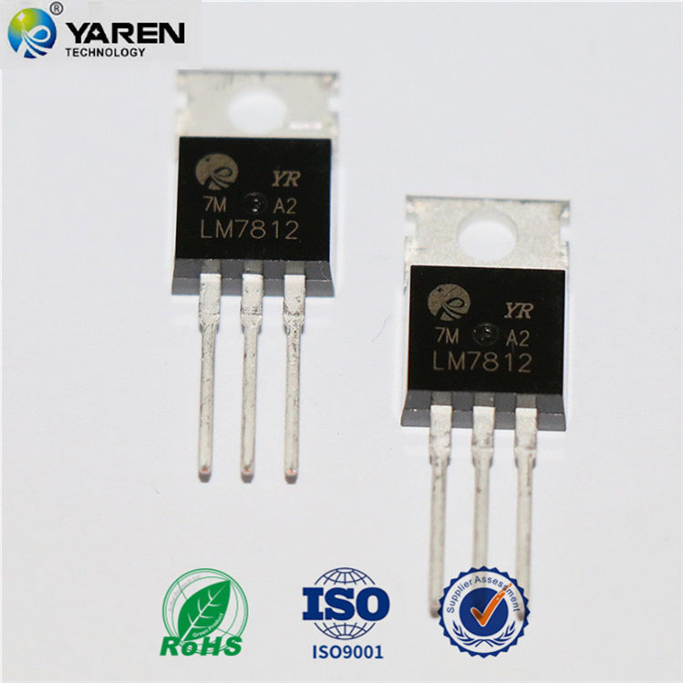 LM7812 TO-220 management sharp electronic component network ic