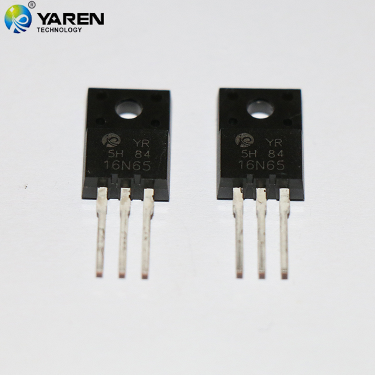16N65 TO-220F 16 A 650 V N-Channel Trench Power Mosfet Transistor